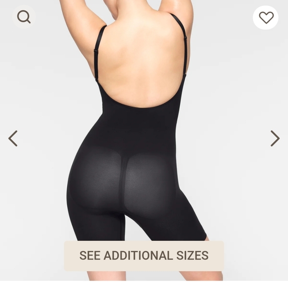 NWT SKIMS LOW BACK MID THIGH BODYSUIT - Picture 4 of 10